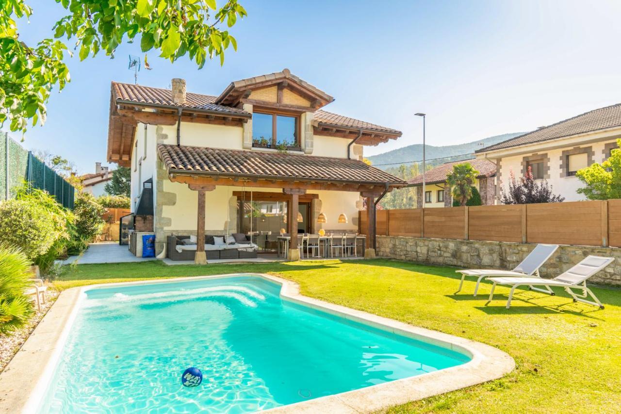 Casa Patxi, Espectacular Casa Rural Proxima A Pamplona Larrasoana Luaran gambar