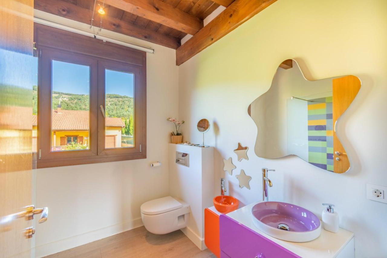 Casa Patxi, Espectacular Casa Rural Proxima A Pamplona Larrasoana Luaran gambar