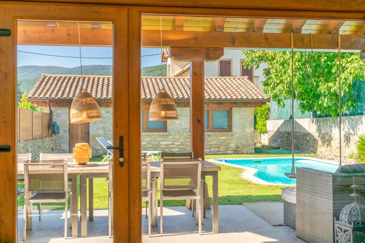 Casa Patxi, Espectacular Casa Rural Proxima A Pamplona Larrasoana Luaran gambar