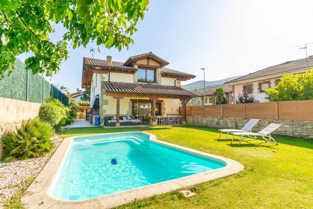 Casa Patxi, Espectacular Casa Rural Proxima A Pamplona Larrasoana Luaran gambar