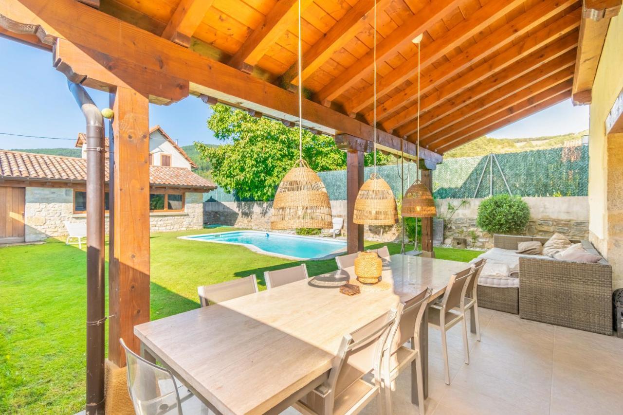 Casa Patxi, Espectacular Casa Rural Proxima A Pamplona Larrasoana Luaran gambar